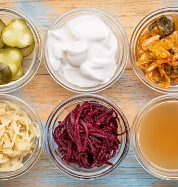 Fermented foods for healthy gut microbiome